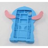 Stitch DISNEY plastic silicone blue 3D plastic case 16 cm