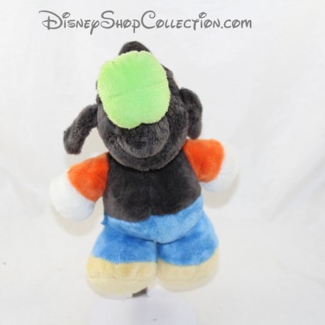 Peluche Dingo DISNEY Ami de Mickey Mouse chapeau vert 23 cm