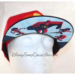 Supereroe CAP DISNEYLAND PARIGI L'indistruttibile nero rosso rosso per adulti Disney