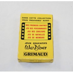 Card game A B C WALT DISNEY Grimaud Pluto educational games 1978