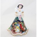 Figurine porcelaine Blanche-Neige DISNEY Bradford Editions Bell mariée édition limitée