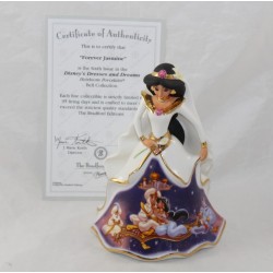 Figurine porcelaine Jasmine DISNEY Bradford Editions Bell mariée édition limitée