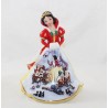 Figurine porcelaine Blanche-Neige DISNEY Bradford Editions Bell Noël édition limitée