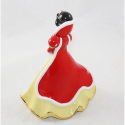 Figurine porcelaine Blanche-Neige DISNEY Bradford Editions Bell Noël édition limitée