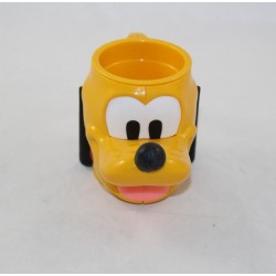 Tazza di testa 3D Plutone DISNEY Nestlé mickey cane di plastica 15 cm