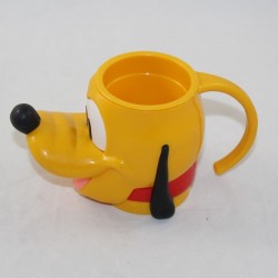 3D-Becher Kopf Pluto DISNEY Nestlé Hund Mickey Plastic 15 cm