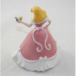 Porcelain Figure Cinderella DISNEY Bradford Editions Bell pink dress