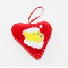 Christmas decoration DISNEY Winnie the Cub suspension heart velvet