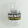 Mickey DISNEY Glass La verdadera mostaza amora vintage original