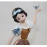 Porcelain Figure Snow White DISNEY Bradford Editions Bell limited edition brown dress