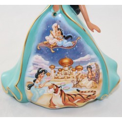 Figura de porcelana Jasmine DISNEY Bradford Ediciones Bell Aladdin Este Sueño Azul EL