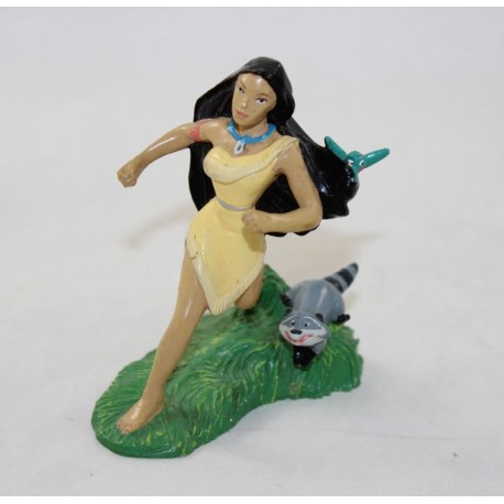 Figura Pocahontas CLASSICS DISNEY STORE con Meeko pvc 10 cm