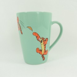 Tigger-Mug DISNEY STORE Hüpfblatt Grüne Keramik Tasse