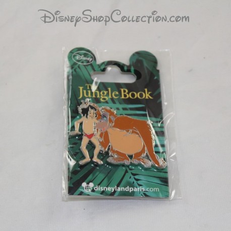 Pin es Mowgli und König Louie DISNEYLAND PARIS Das Buch des Disney-Dschungels 4 cm