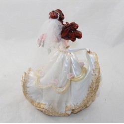 Figurine Belle DISNEY SHOWCASE La Belle et la bête Haute Couture robe de mariée 21 cm