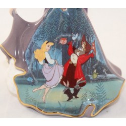 Figura de porcelana Aurora DISNEY Bradford Ediciones Bell The Peasant Sleeping Beauty