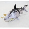 Peluche Mordicus requin DISNEY STORE La petite siréne 2 gris noir 32 cm