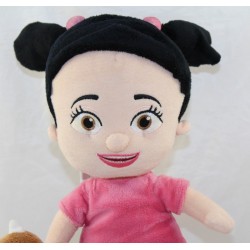 Doll plush girl Bouh DISNEY STORE Monsters - Co. little girl dress pink 32 cm