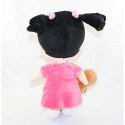 Bambola peluche ragazza Bouh DISNEY STORE Monsters - Co. ragazza poco vestito rosa 32 cm