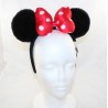 Minnie DISNEY PARKS orecchie minnie mouse nodo rosso fascia Disney