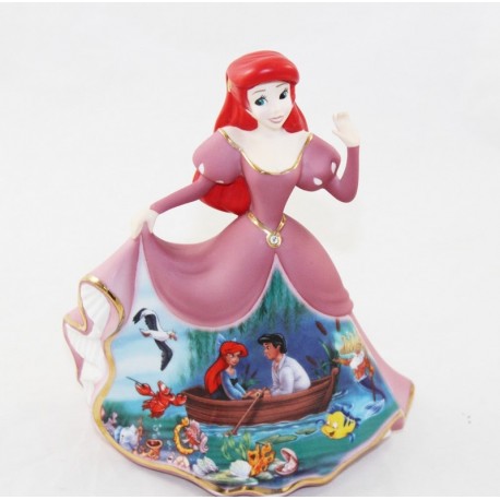 Figurine porcelaine Ariel DISNEY Bradford Editions Bell La Petite Sirène humaine édition limitée