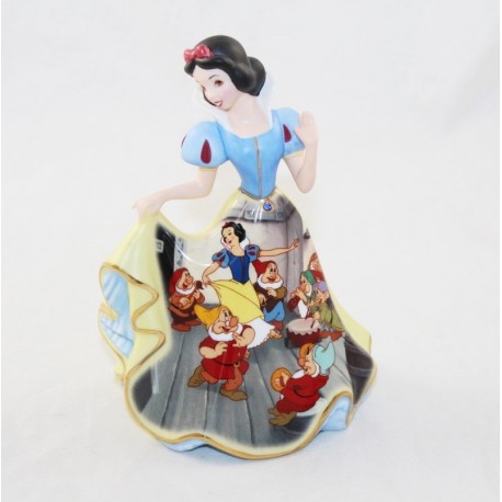 Figurine porcelaine Blanche-Neige DISNEY Bradford Editions Bell édition limitée
