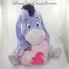 Big stuffed Bourriquet PTS SRL Disney heart I love you pink 40 cm