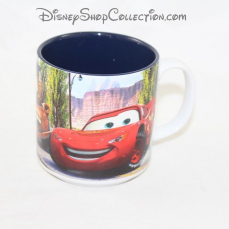 Mug scene car DISNEY STORE Cars blue 9 cm