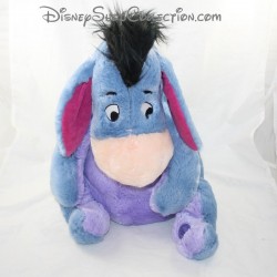Large stuffed donkey Eeyore DISNEY blue pink soft 40 cm