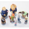 Lot of 8 figurines Zootopia DISNEY STORE pvc 11 cm