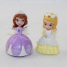 Lotto di 2 figurine Principessa Sofia DISNEY Sofia e sua sorella Amber