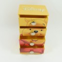 Convenient Winnie the CUB DISNEY yellow drawer jewelry box
