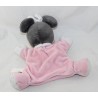 Doudou puppet Minnie Mouse DISNEY BABY pink sheep cloud