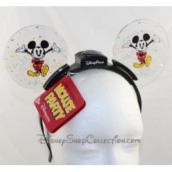 Mickey DISNEY PARKS Headband Bright HeadBand Mickey Mouse Pvc Ears