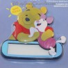Platte für Disney Winnie und Kunststoff-Schwein 11 cm