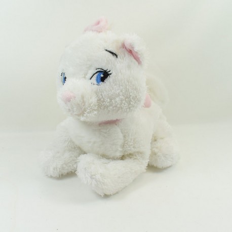 Marie DISNEY Cat Toalla Los Aristochats nudo rosa blanco 37 cm