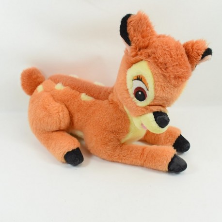 Plüsch Bambi DISNEY Biche orange beige braun 38 cm