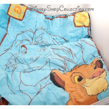 Sac de couchage Simba et Mufasa DISNEY Duvet Sleeping Bag Le Roi Lion bleu 65 x 135 cm