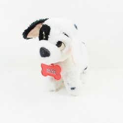 Peluche Patch chien DISNEY Mattel Les 101 dalmatiens vintage collier os 22 cm