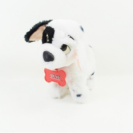 Peluche Patch dog DISNEY Mattel The 101 dalmatians vintage collar bone 22 cm