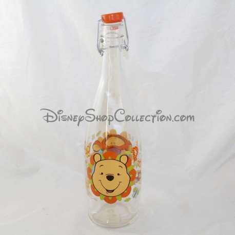 Botella de agua de vidrio DISNEY Winnie the Pooh y Orange Tigger 34 cm
