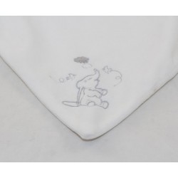 Doudou handkerchief Dumbo DISNEY STORE white grey elephant Baby 40 cm