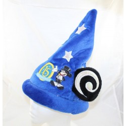 Mickey DISNEYLAND PARIS sombrero 15 años de edad Fantasía estrellas azules y luna Disney 34 cm