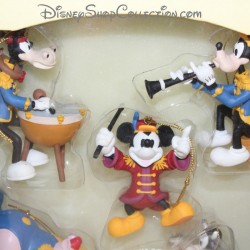 Buch Storybook Band Leader DISNEY Christmas Collection Set 6 Ornamente Kunstharz Story-Book 8 cm