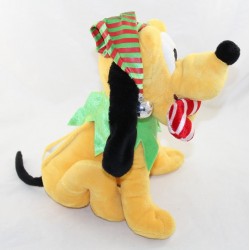 Animierte Plüsch Hund Pluto DISNEY STORE Weihnachten Lang Den Wind 26 cm