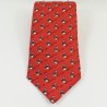 Donald DISNEYLAND PARIS Red man 100% cravatta di seta