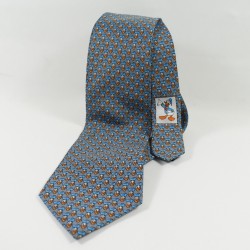 Donald DISNEY Krawatte grau blau Mann Mickey Unlimited