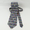 Dingo DISNEY grey man Mickey Unlimited 100% polyester tie