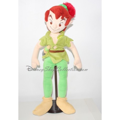 Disney Store Peter Pan Green Plush Doll 55 Cm Disneyshopcollec