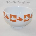 Mickey Mouse BOWL DISNEYLAND PARIS Disney ceramic frieze and orange 8 cm